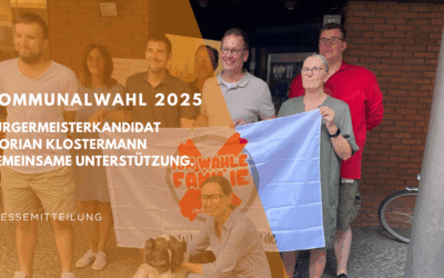 Bürgermeisterkandidat: Florian Klostermann
