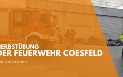 Herbstübung der Feuerwehr Coesfeld